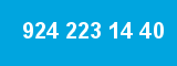924 223 14 40 924 223 14 40